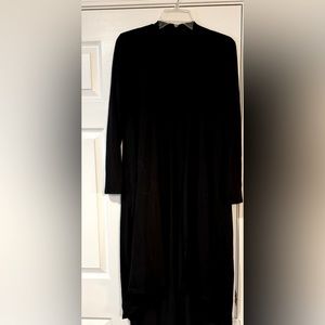 Kimono black cover up long sleeve